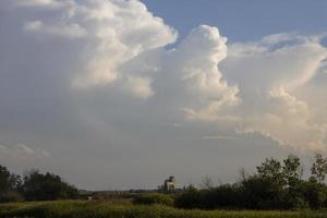 nuages d'orage des prairies photo