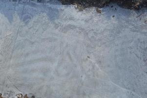 texture de la glace au sol motifs hivernaux photo