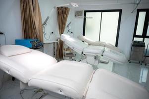 salle d'opération de la clinique médicale, thérapie esthétique clinique de chirurgie de traitement de soins de santé photo