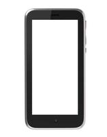 téléphone portable avec écran vide photo