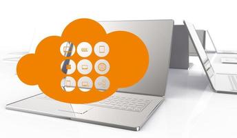 un diagramme de cloud computing sur la nouvelle interface informatique photo