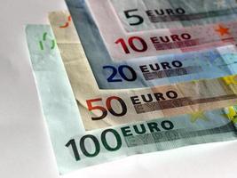 billets en euros, union européenne photo