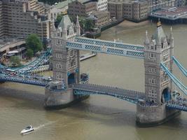 vue aérienne de londres photo