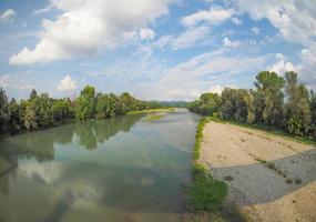 fleuve po à settimo torinese photo