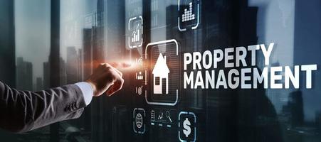 gestion de la propriété. entretien et surveillance des biens immobiliers et physiques