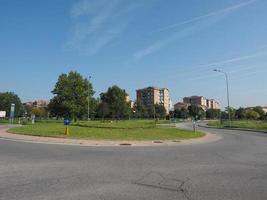 vue sur la ville de settimo torinese photo