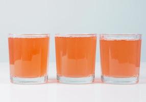 verre de jus d'orange photo