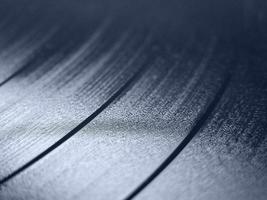 rainures de disques vinyles photo