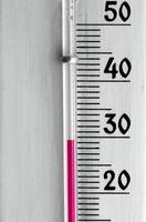 thermomètre de température de l'air photo