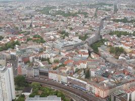 vue aérienne de berlin photo