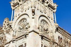 façade de la cour supérieure de justice de catalogne à barcelone, catalogne, espagne photo