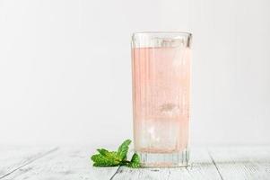 cocktail au gin rose photo