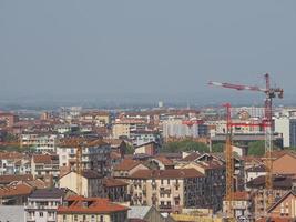 vue aérienne de turin photo