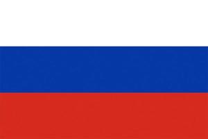 drapeau russe texturé de la russie photo
