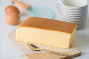 gâteau aux œufs avec le japon, gâteau de coton photo