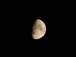 vue sur la lune photo