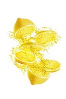 tranche de citron frais photo