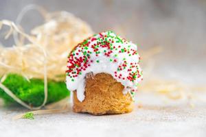 pâques gâteau sucré dessert orthodoxe chrétiens vacances traiter photo