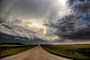 nuages d'orage saskatchewan photo