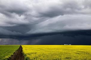 nuages d'orage saskatchewan photo