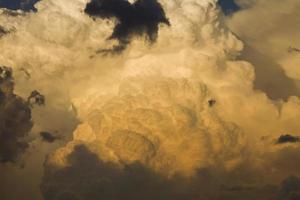 nuages d'orage des prairies photo