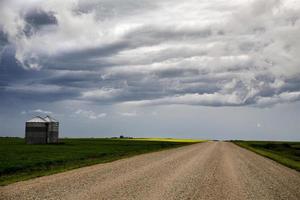 nuages d'orage saskatchewan photo