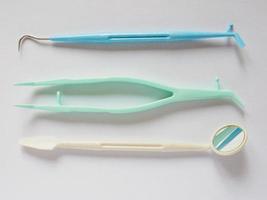kit d'outils de dentiste photo