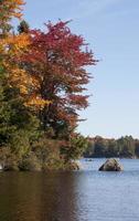 lac en automne photo