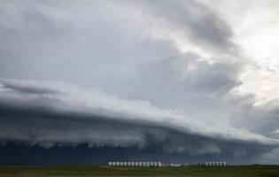 nuages d'orage saskatchewan photo