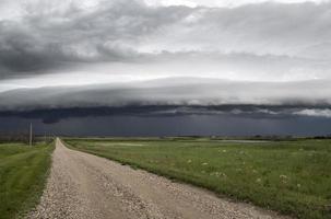 nuages d'orage saskatchewan photo