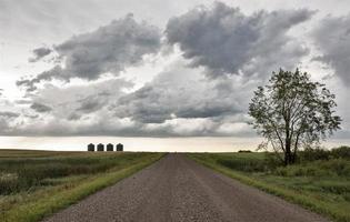 nuages d'orage ciel des prairies photo