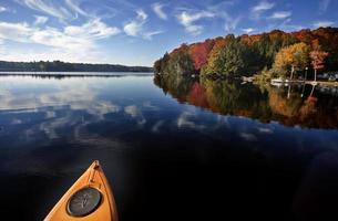 lac en automne photo