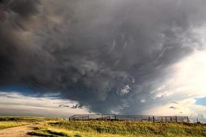 nuages d'orage saskatchewan photo