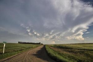 nuages d'orage saskatchewan photo