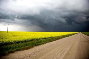 nuages d'orage saskatchewan photo