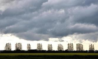 nuages d'orage saskatchewan photo