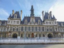 hôtel de ville paris photo