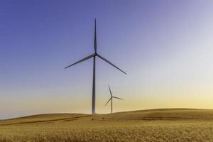 une éolienne. éolienne électrique photo