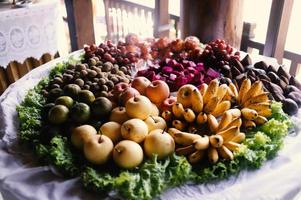 Cérémonie de mariage alimentaire photo mise à plat coloré