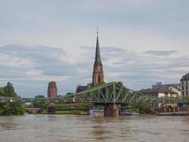 vue sur francfort photo