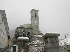 ancien clocher de l'église photo