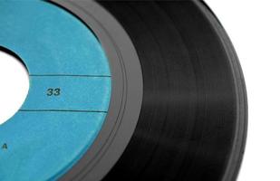 rainures de disques vinyles photo