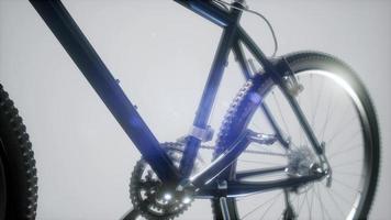vélo de sport de montagne en studio photo