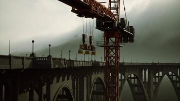 pont routier en construction photo