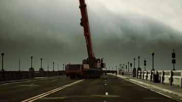 pont routier en construction photo