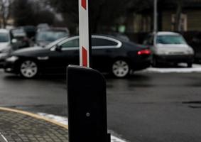 barrière automatique de stationnement photo