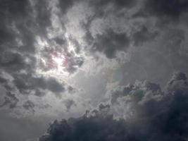 nuages dans le ciel photo