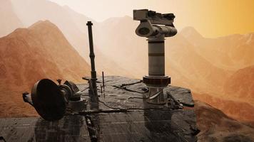 opportunité mars explorant la surface de la planète rouge photo
