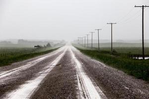 nuages de tempête des prairies canada photo