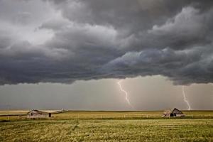 tempête des prairies saskatchewan photo
